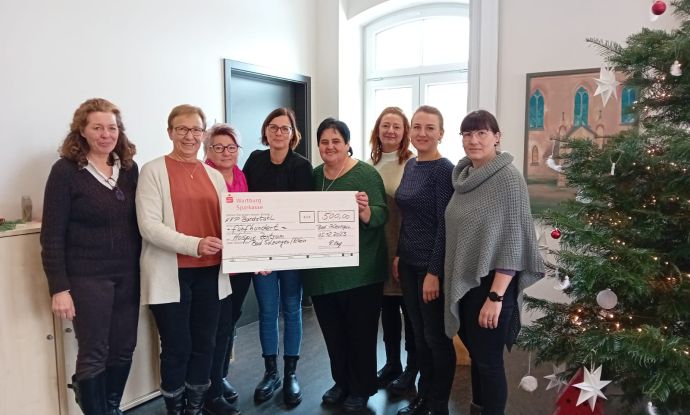 Spende 500 € /  HFP Bandstahl GmbH